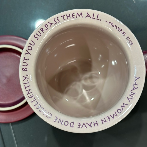 Ceramic Red Mug with Matching Coaster. Brand New in Box - Picture 3 of 6